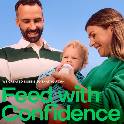 "We created Bobbie so that you can feed with confidence."