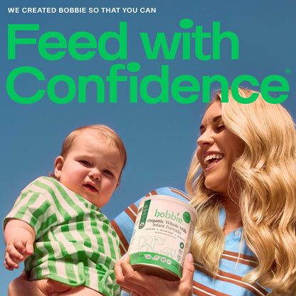 We created Bobbie so that you can feed with confidence.