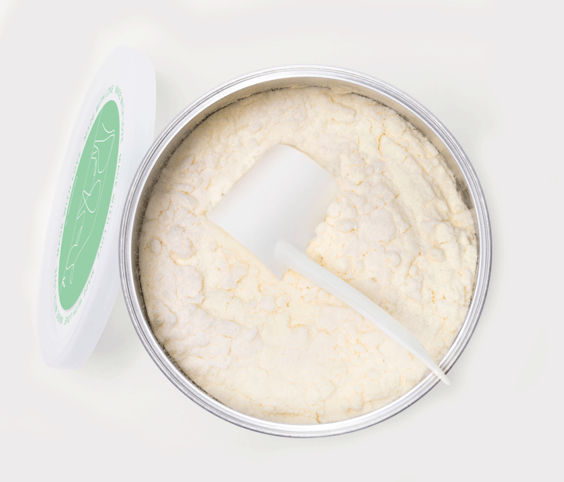 A plain beige background with a smooth texture.
